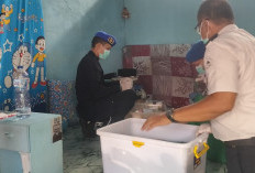 Cegah Barang Terlarang Masuk, Lapas Muara Sabak Geledah Hunian