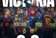 Hajar Villarreal 2-0, Barcelona Makin Menjauh dari Kejaran Real Madrid