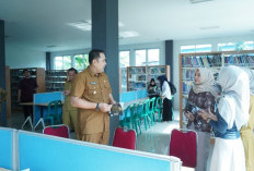Sidak Dua OPD, Bupati M Syukur Puji Fasilitas Perpustakaan Daerah: Bersih dan Nyaman