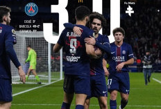 Bantai Metz 3-0, PSG Rebut Puncak Klasemen