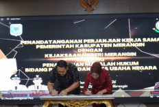 Teken MoU Bidang Datun, Pemkab dan Kejari Merangin Komit Jaga Akuntabilitas Daerah