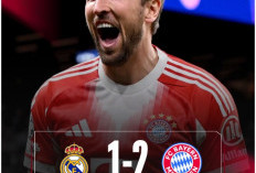 Bayern Munchen Sikat Real Madrid 2-1, Harry Keane dan Luis Diaz Cetak Gol