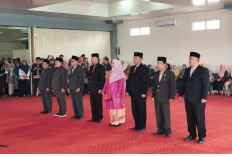 Pelantikan Eselon II, Adik Wabup Kerinci Murison Jabat Kepala BKPSDM