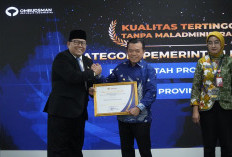 Peringkat 1 Nasional, Pemprov Jambi Raih Opini Tertinggi Ombudsman RI Tanpa Maladministrasi Pelayanan Publik