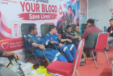 Di Atas Rata-rata, Donor Darah SKK Migas - PetroChina Jabung Ltd Tembus 100+ Kantong