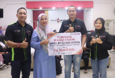 KCU Bank Jambi Serahkan Hadiah Rp50 Juta kepada Pemenang Nasional Tabungan SIMPEDA XXXVII Tahun 2026