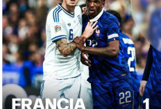 Prancis v Italia Berakhir Imbang 1-1, Les Bleus Tahan Gli Azzurri Meski Main dengan 10 Pemain