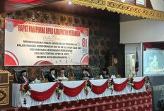 Hadiri Paripurna HUT ke-81 RI, Pemkab Merangin Simak Capaian Swasembada Pangan hingga B50