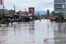 Banjir 50 CM, Akses Jalan Lintas Barat Sumatera di Bengkulu Ditutup
