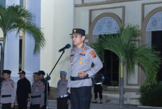 Kapolda Jambi Pimpin Apel Giat Patroli, Tegaskan Keamanan Kota Harus Dijaga Bersama