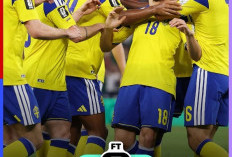 Swedia Pesta Gol! Hajar Tunisia dengan Skor Telak 5-1