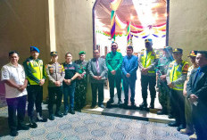 Pastikan Ibadah Natal Aman, Bupati Hurmin dan Kapolres Sarolangun Naik Motor Kunjungi Gereja