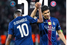 Dramatis! PSG Kalahkan Bayern Munchen 5-4, Leg Pertama Semifinal Liga Champions