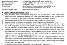 Pengumuman Lelang Ulang Eksekusi Hak Tanggungan BRI Debitur Atas Nama Nahdiyat 