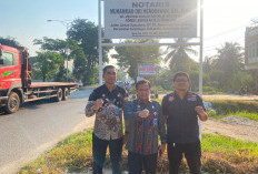 Perkuat Pembinaan dan Pengawasan, Kakanwil Kemenkum Jambi Tinjau Notaris Baru di Sarolangun