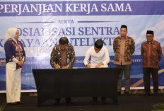 Bangun Ekosistem Kekayaan Intelektual, Kanwil Kemenkum Jambi Teken MoU dan PKS Lintas Sektor