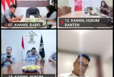 Perkuat Akuntabilitas, Kanwil Kemenkum Jambi Ikuti Penyerahan LHP BPK RI atas Laporan Keuangan Tahun 2025
