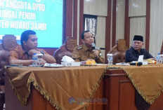 Terima Kunjungan Kerja DPRD Sungai Penuh, Ketua DPRD Muaro Jambi Tekankan Sinergi Eksekutif-Legislatif 