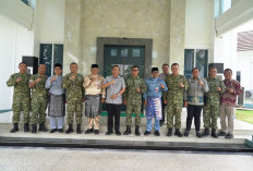 Perkuat Sinergi TNI dan Pemerintah Daerah, Danrem 042/Gapu Silaturahmi ke Rumah Dinas Bupati Muaro Jambi