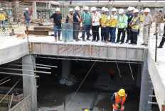 Sidak, Wako Alfin Minta Pembangunan Pasar Sungai Penuh Dikebut