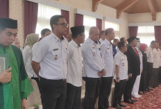 Bupati Tanjabtim Lantik 3 Pejabat, 7 Camat Ikut Sertijab, Berikut Nama-Namanya
