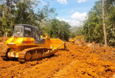 Bantu Tingkatkan Kesejahteraan Masyarakat, TMMD ke 127 Kodim 0415/Jambi Bangun Jalan Penghubung Desa 