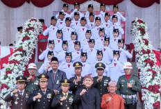 Bupati Merangin M. Syukur Puji dan Apresiasi Suksesnya Upacara Bendera HUT ke-81 RI