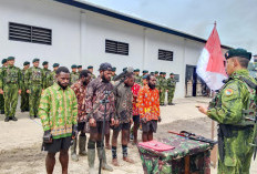 Satgas Yonif 142/Ksatria Jaya di bawah Komando Operasi Habema TNI berhasil mengikrarkan 7 anggota Kelompok