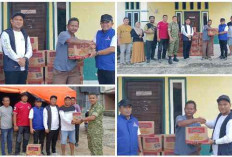Pimpinan DPRD Bungo Serahkan Bantuan untuk Korban Banjir