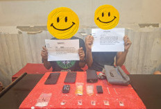 Polisi Tangkap Dua Pengedar, Amankan 6 Paket Sabu