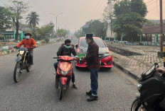 Badko HMI Prov Jambi dan Tani Merdeka Batang Hari Bagikan 2.000 Masker 