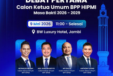 Pelaku Usaha Muda Nasional Akan Hadiri Debat Perdana Caketum BPP HIPMI di Jambi