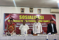 Dorong Peningkatan Demokrasi dan Partisipasi Politik, Badan Kesbangpol Jambi Gelar Sosialisasi 