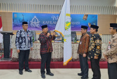 Kota Jambi Targetkan Juara Umum Kelima, Wako Maulana Lepas Kafilah Kota Jambi