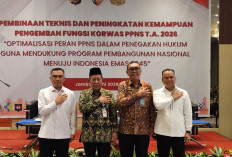 Kabid AHU Paparkan Peran Kementerian Hukum dalam Penguatan Jabatan Fungsional PPNS pada Bimtek Bintekkatpuan
